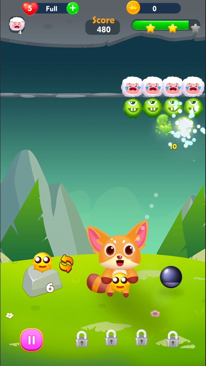 Bubble Shooter-Animals Match