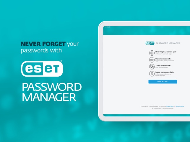 Eset Password Manager をapp Storeで