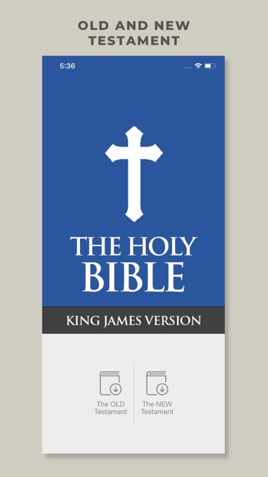 How to cancel & delete Holy Bible Audio & Book App from iphone & ipad 1