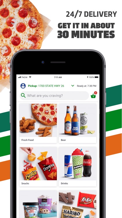 7NOW: Food & Alcohol Delivery