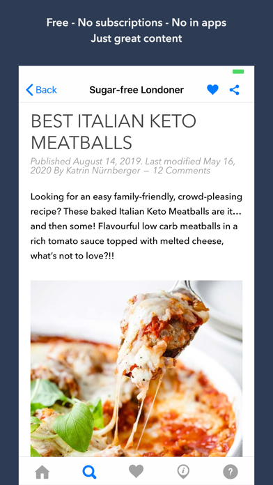 Keto App: Recipes Guides News screenshot 4
