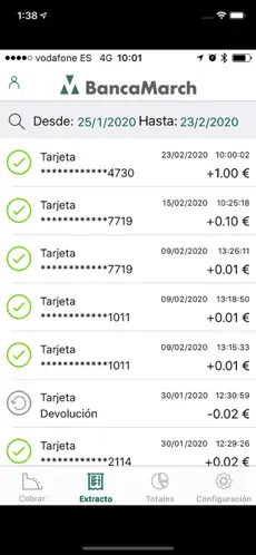 Screenshot 4 BANCA MARCH TPV MÓVIL iphone