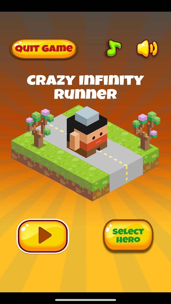 Crazy Infinity Runner