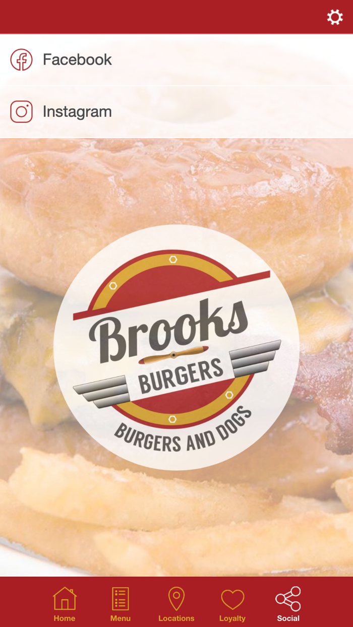 Brooks Burgers App