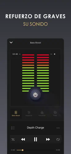 Screenshot 1 Equalizer + Tocador de Música iphone