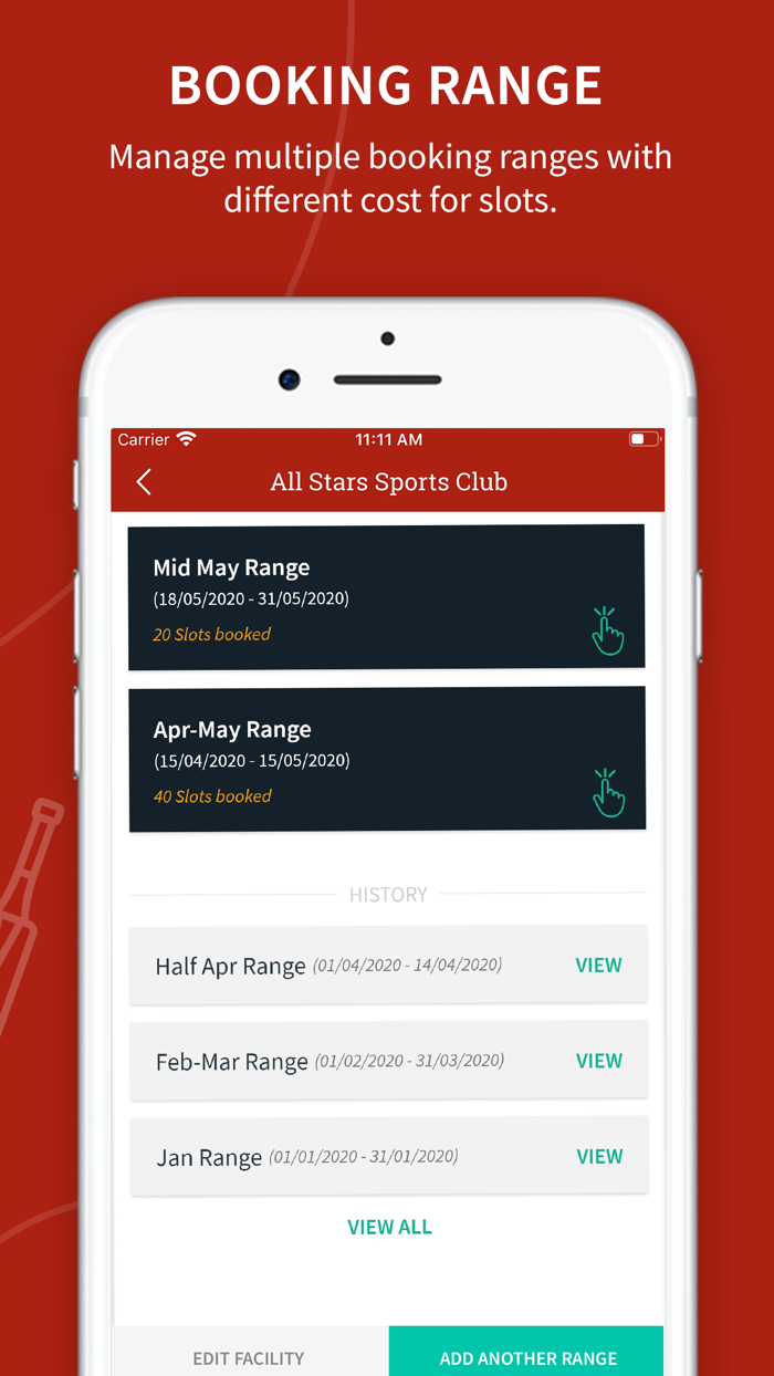 Sports Booking Manager