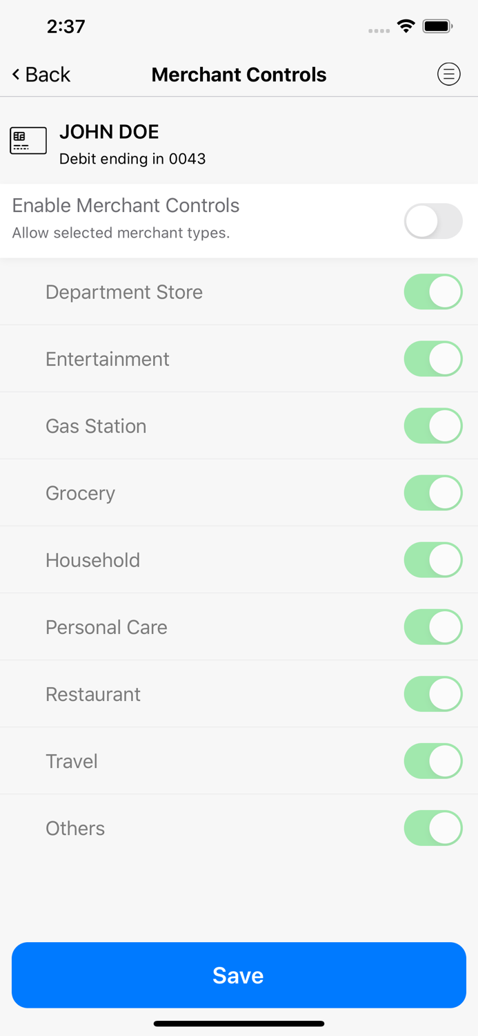 Family Horizons CardMate