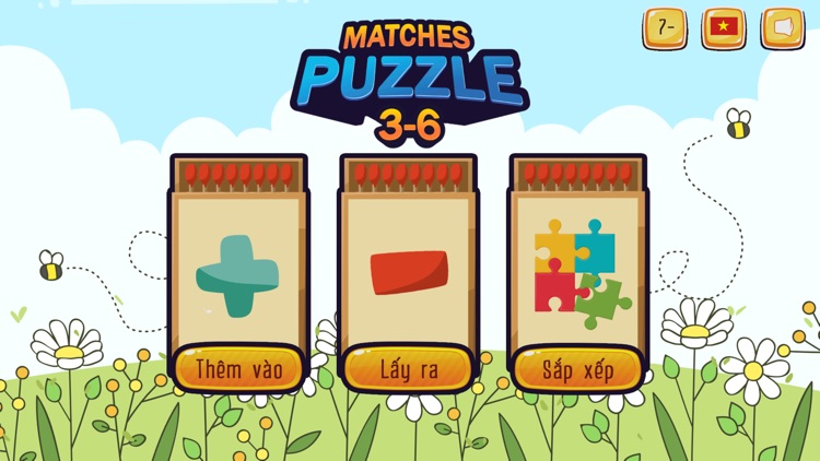 Matches Puzzle for Kids