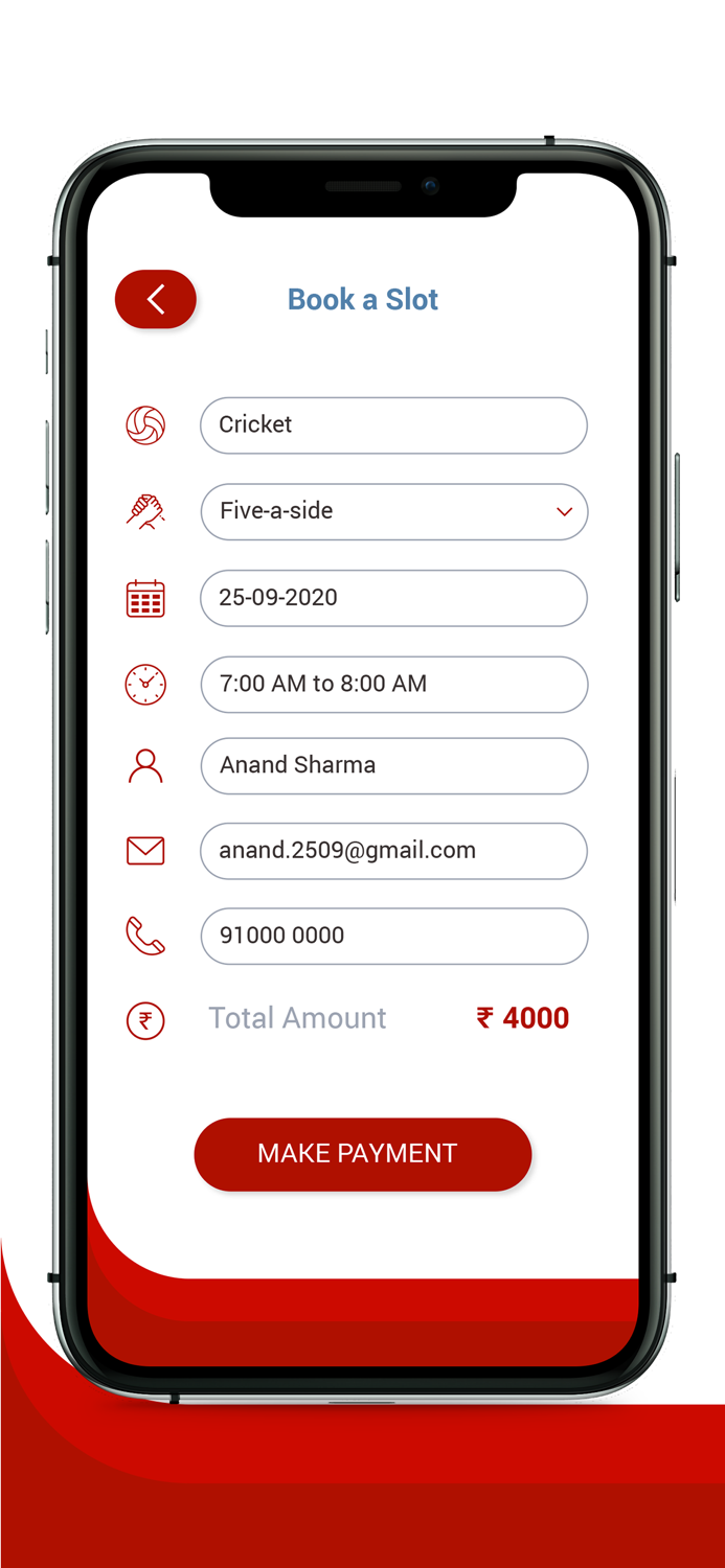 Shaishya Academy Court Booking