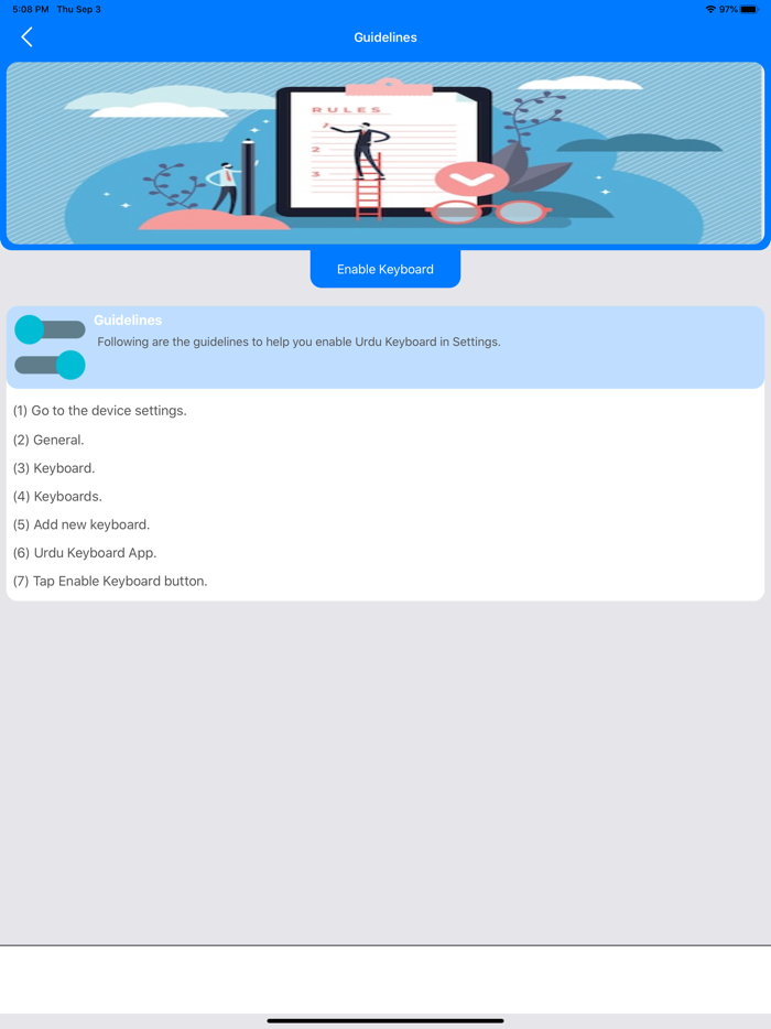 Urdu Keyboard and Photo Editor