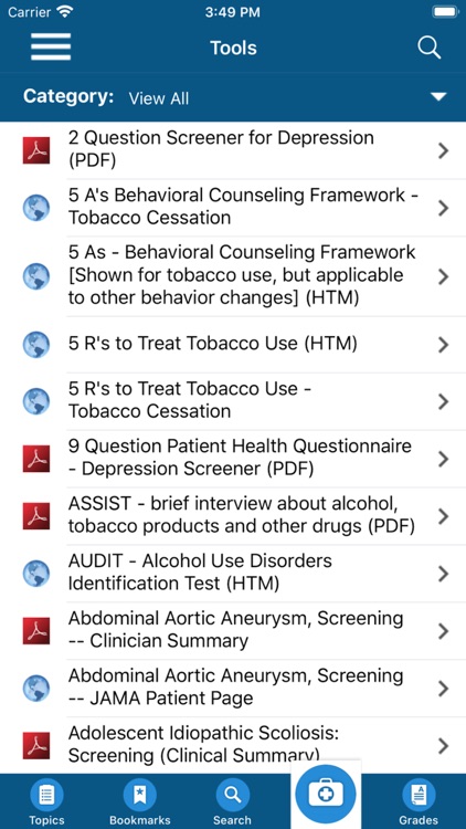 USPSTF Prevention TaskForce screenshot-5