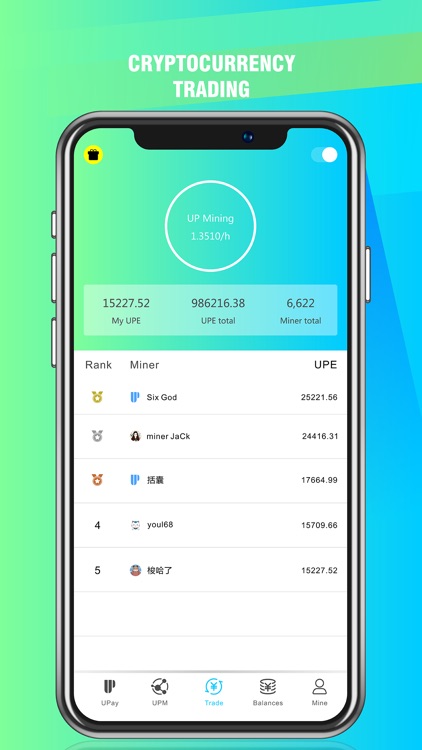 UPay - LQT Mobile Mining