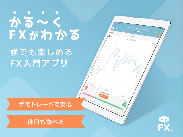 かるfx Fxを楽しく学べるfx アプリ をapp Storeで