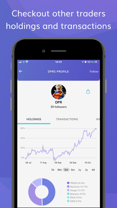 Altpocket: Crypto tracker screenshot 3