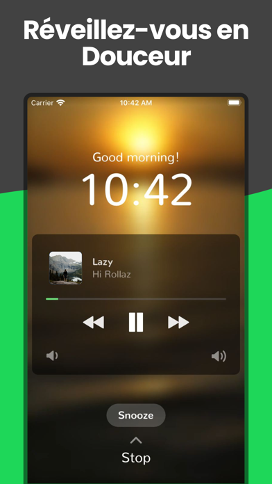 Alarme pour Spotify: Alarmify Alarme pour Spotify: Alarmify