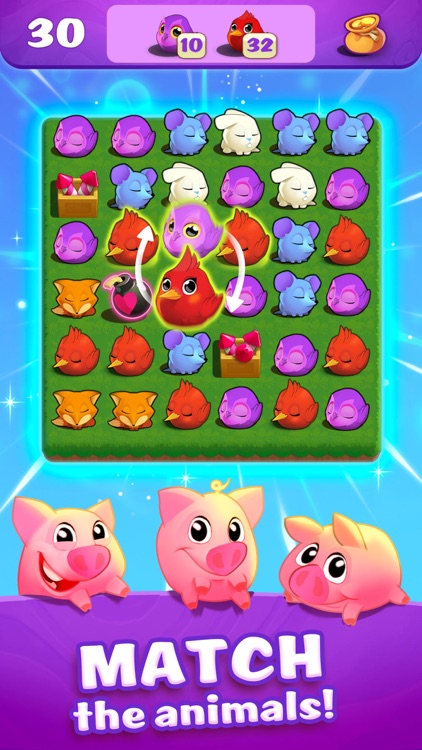 Link Pets: Animal match 3 game