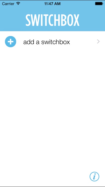 SwitchBox App