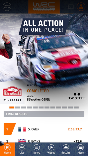 WRC - World Rally Championship снимок экрана 2