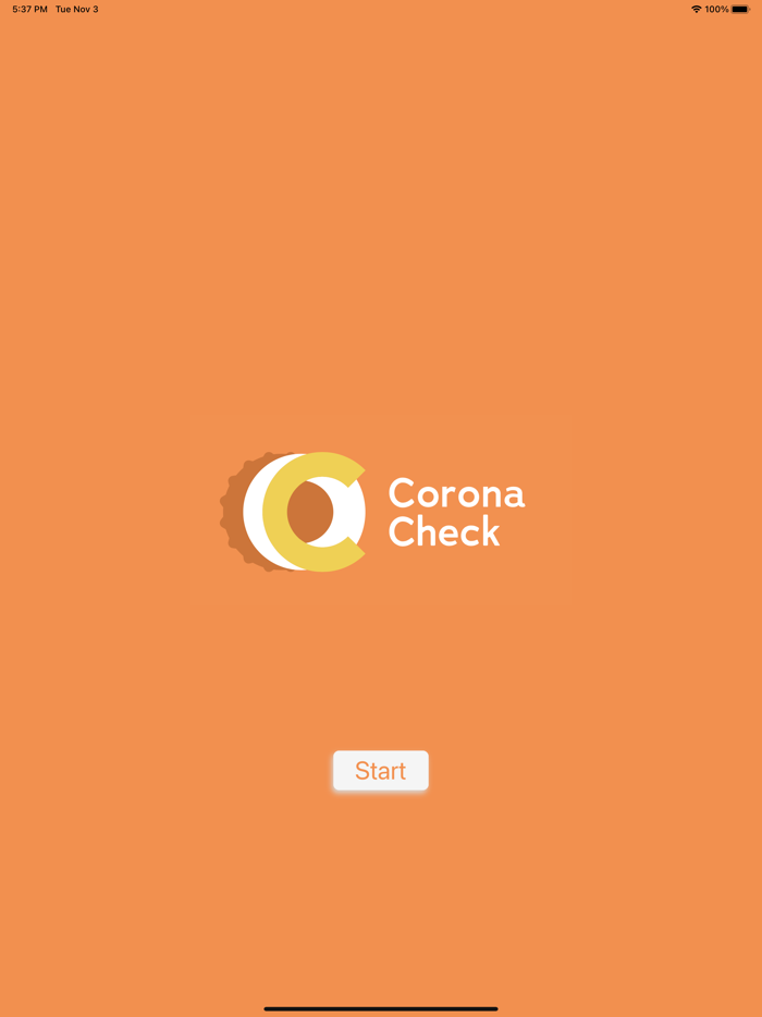 Corona Check Screening