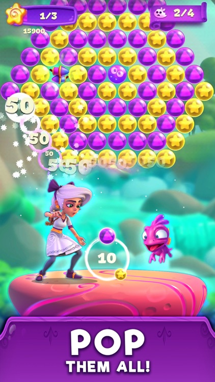 Let's Play - Bubble Witch 3 Saga iOS (Level 1 - 10) 