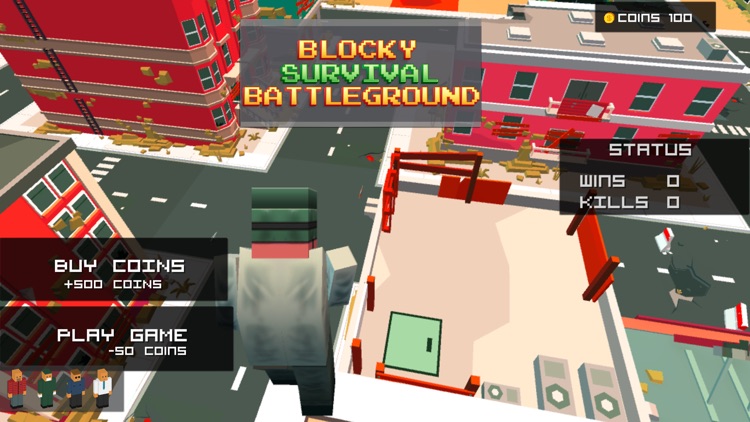 Blocky Survival Battleground