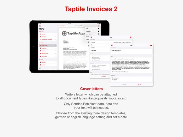 Taptile Invoices v2
