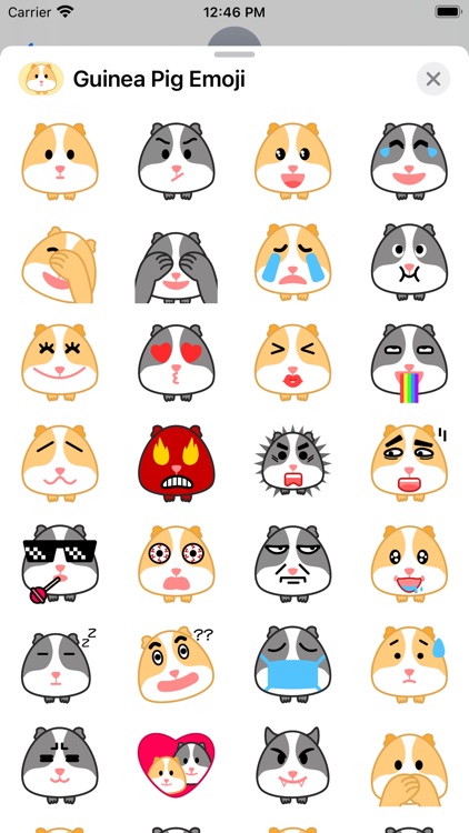 Guinea Pig Emoji screenshot-2