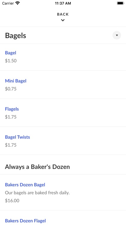 The Bagel Shop