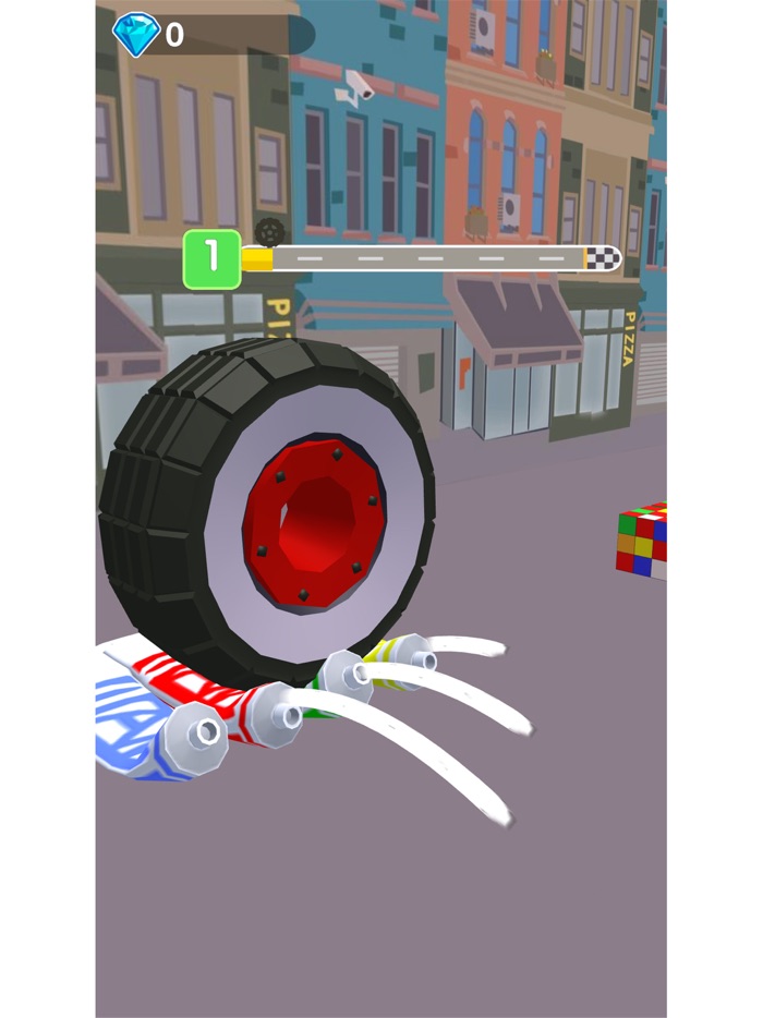 车轮压一压3D-解压游戏