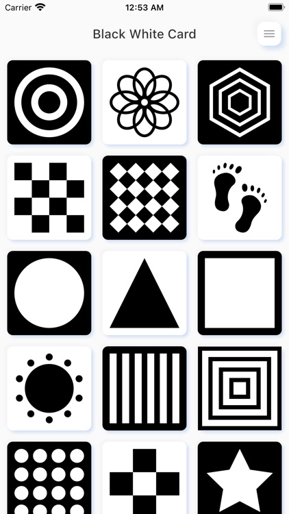 Montessori Black & White Cards by Jaroslav Cizmar