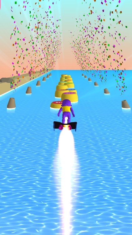 Flyboard race 3D! screenshot-3