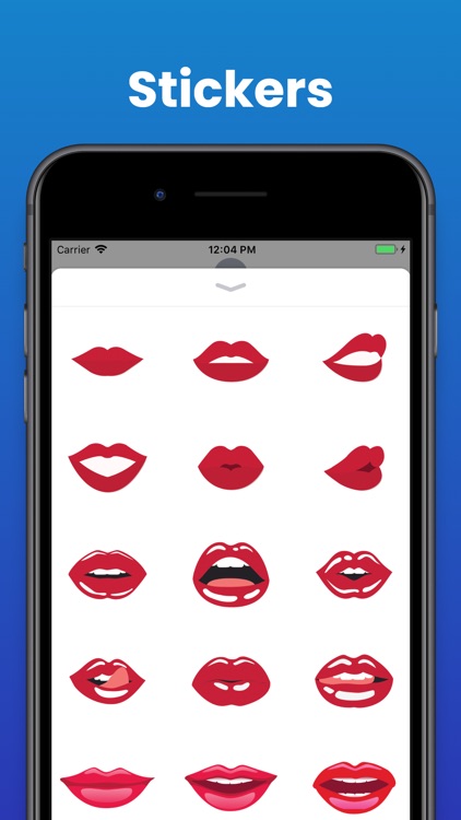 Beautiful Lips stickers emoji