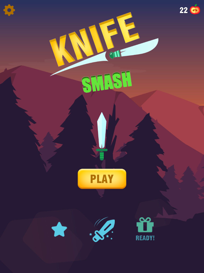 Knife Smash - Hit the log