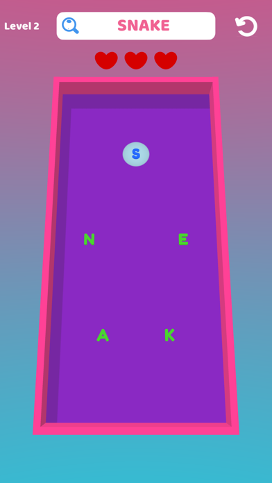 Screenshot #1 pour Snaky Words