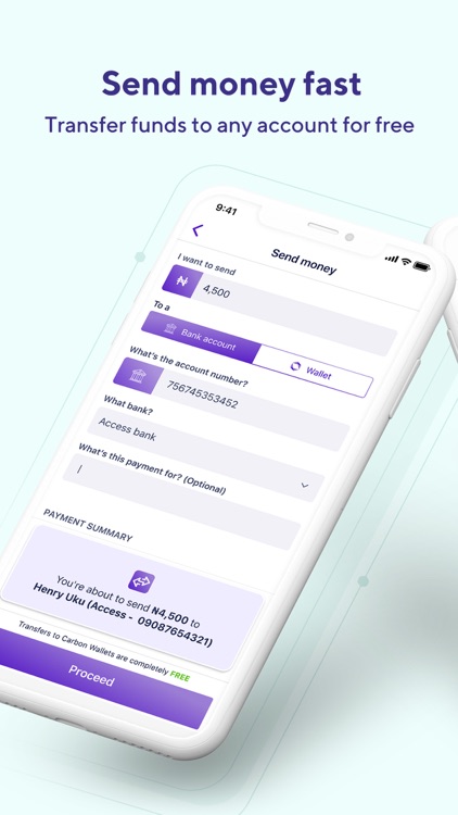 Carbon: fast loans and banking screenshot-3