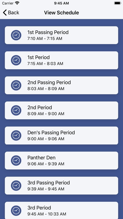 How to cancel & delete Bell Schedule (For School) from iphone & ipad 2