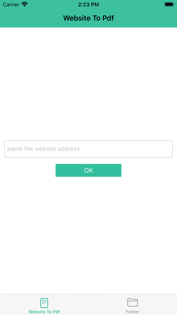 WTP - Website To Pdf