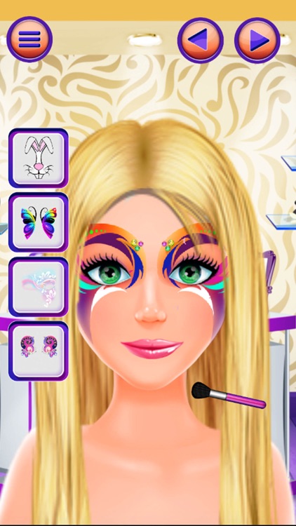 Face Paint Party! Girls Salon screenshot-3