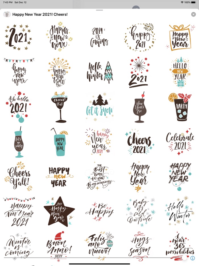 Happy New Year 2021 Cheers