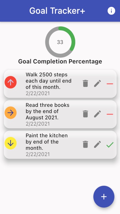Goal Tracker+ screenshot-3