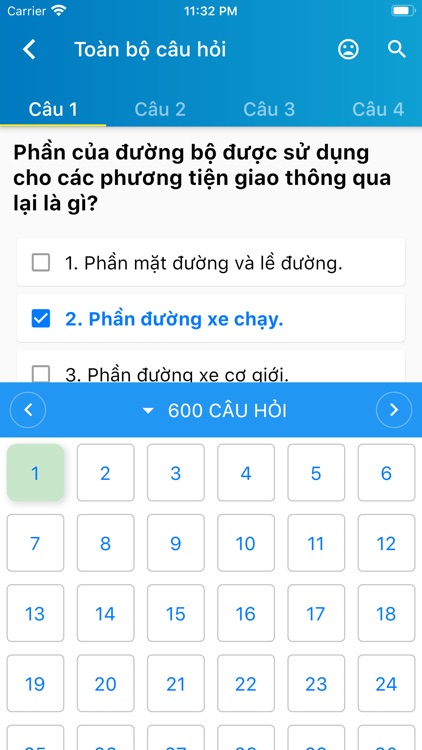 Ôn thi GPLX - Thi thu B2 screenshot-4