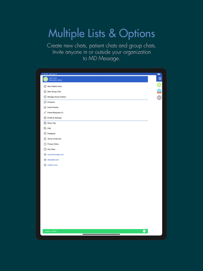 mdMessage - Secure Messaging