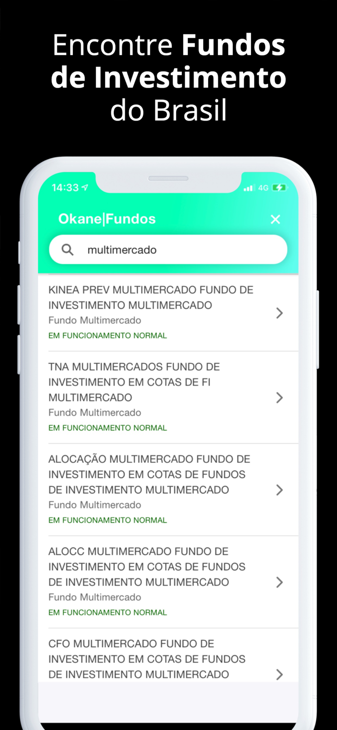 Fundos de Investimento  Okane