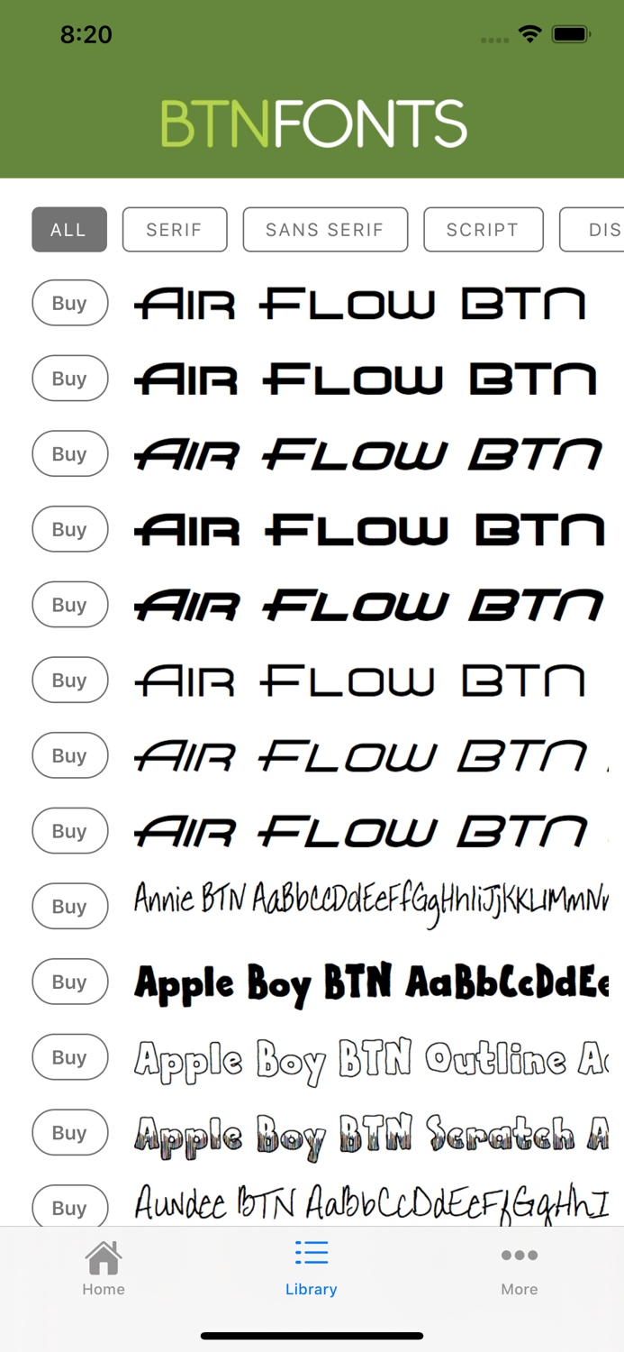 BTN Fonts