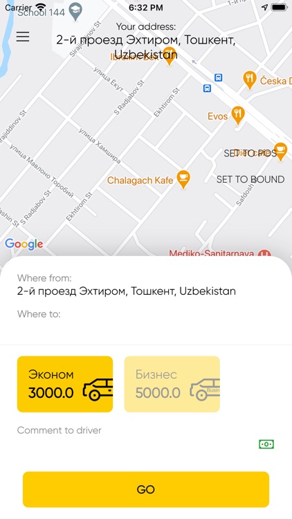 MoveMe Taxi Booking