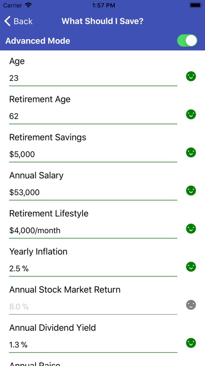 401Key - Retirement Calculator screenshot-3