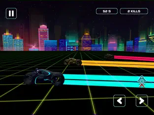 Screenshot 4 Neon Race - Light Bike Race iphone