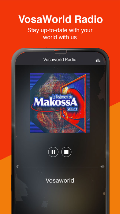 Screenshot #1 pour VosaWorld Radio