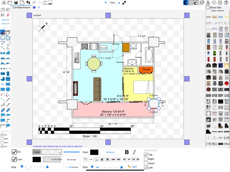 FloorDesign2 HD screenshot-5