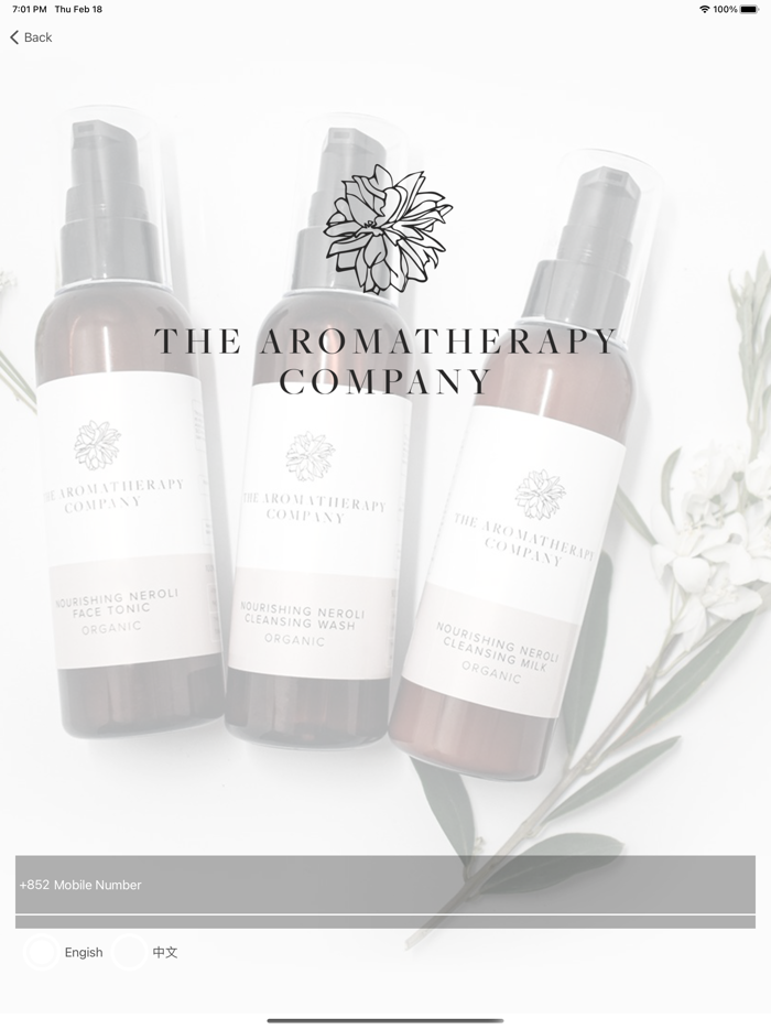 The Aromatherapy - 英國有機認證香薰